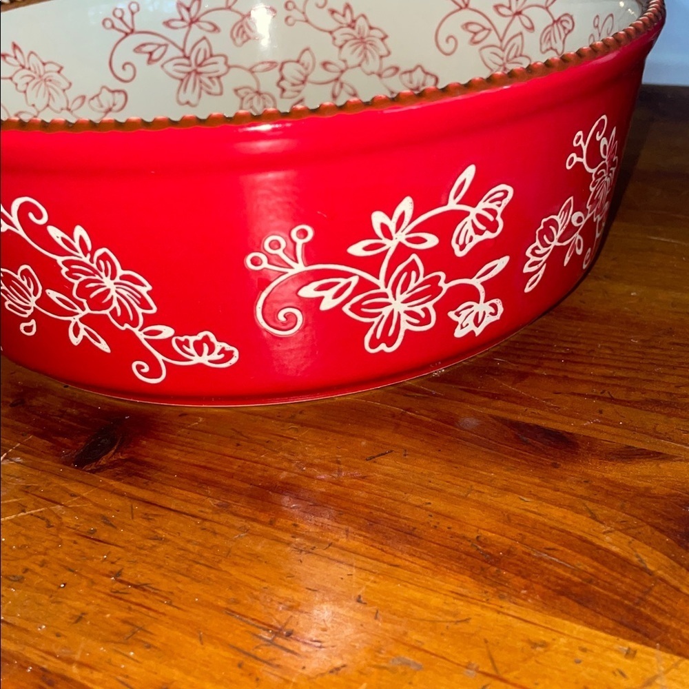 Vintage Temp-Tations Floral Lace Ovenware set - Picture 7 of 11